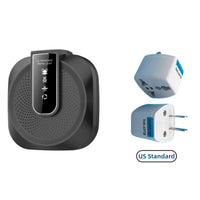 Black + Adapter (US Standard🔌)