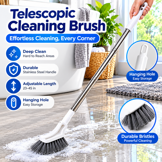 CleanReach™ Telescopic Magic Cleaning Brush