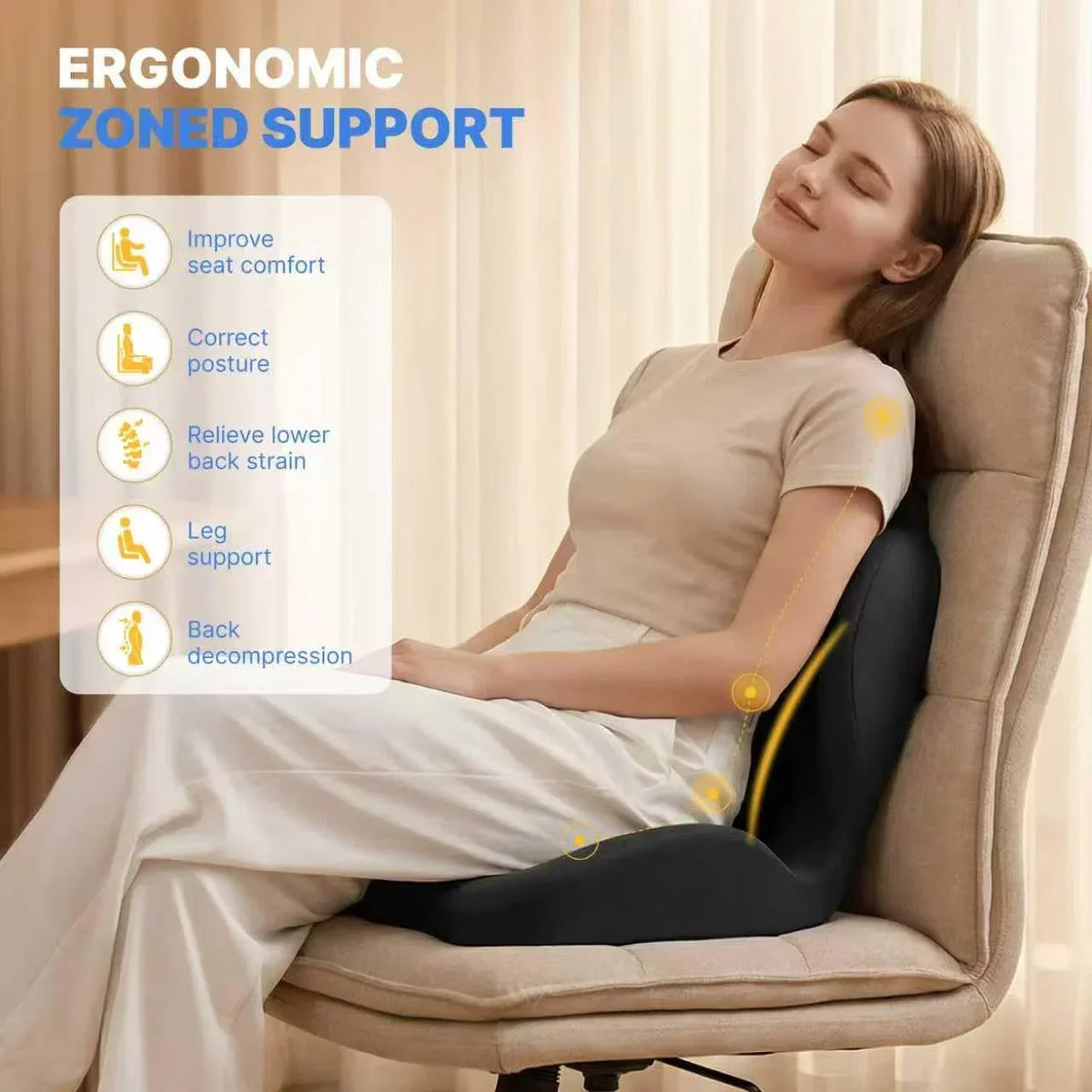 SpineGuard™ Comfort Cushion
