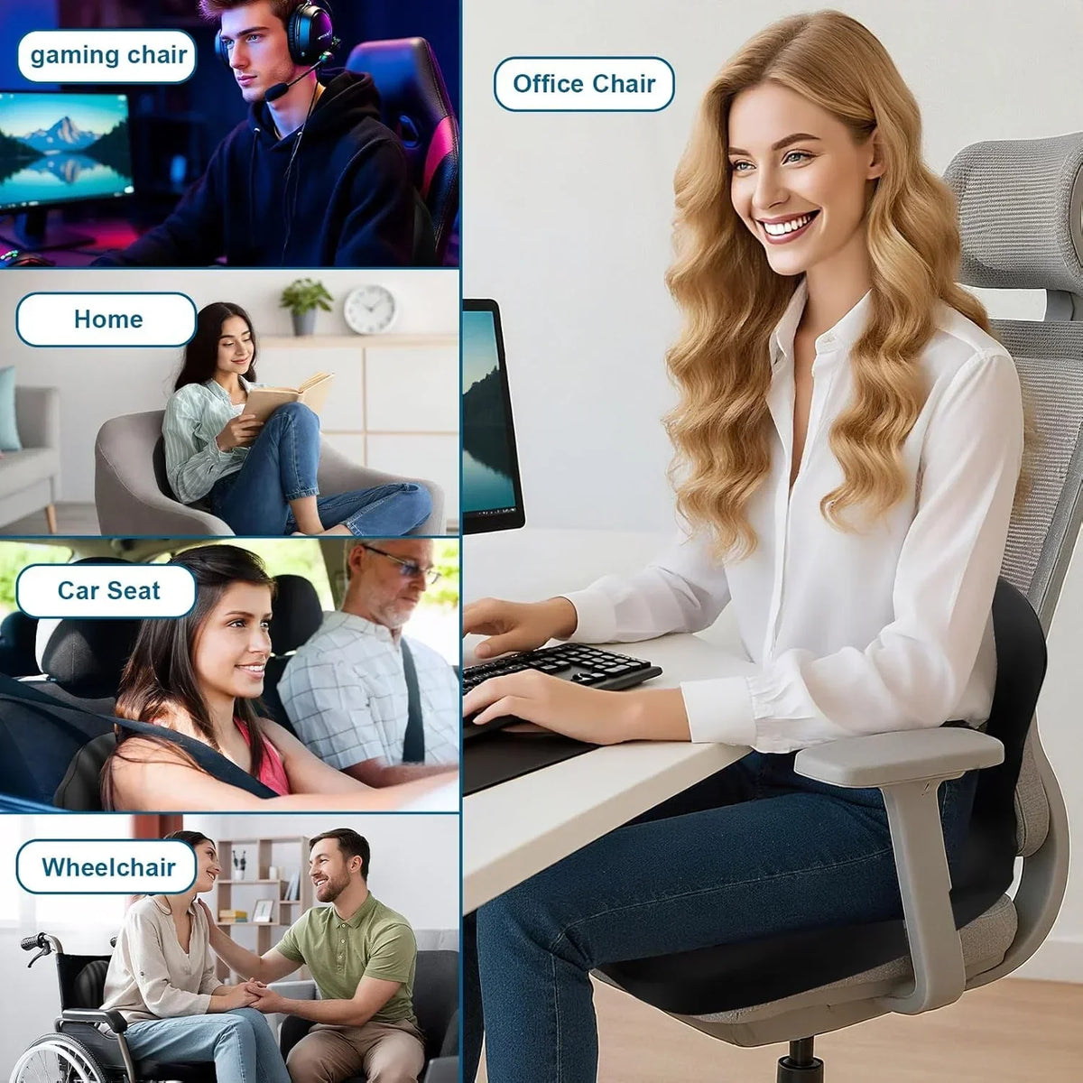 SpineGuard™ Comfort Cushion