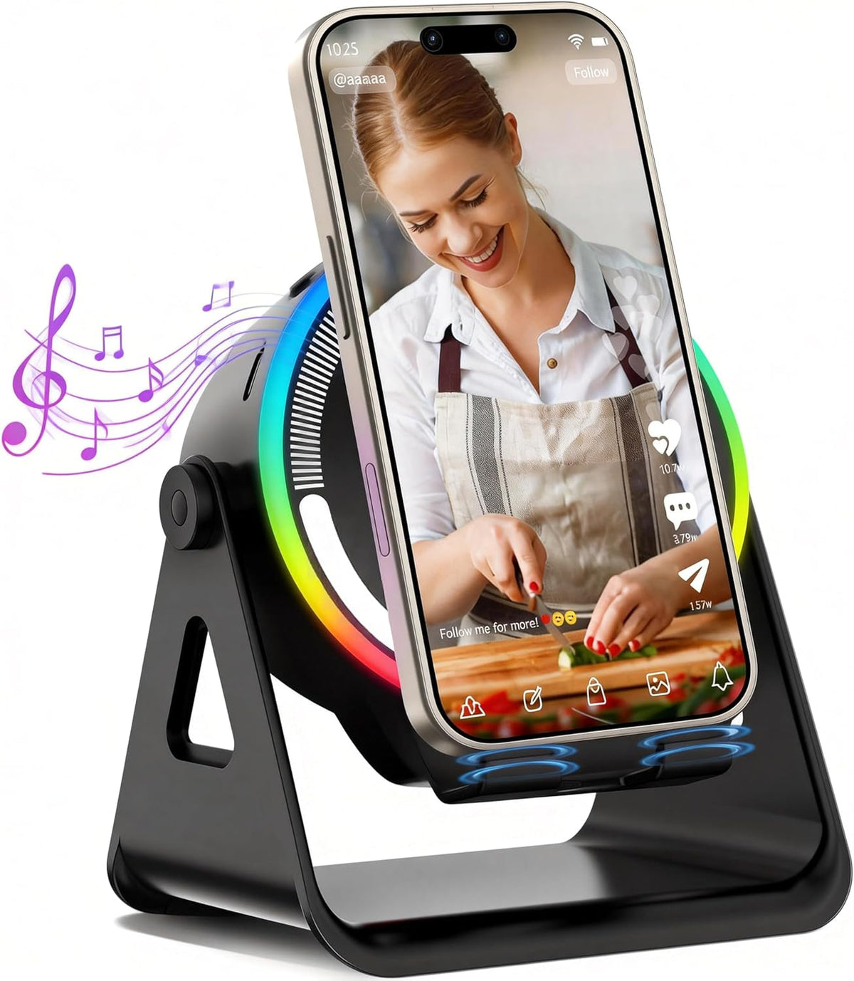 5-In-1 Bluetooth 5.3 Phone Stand