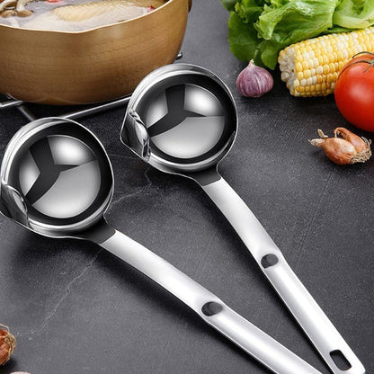 Stainless Steel Grease & Oil Filter Spoon