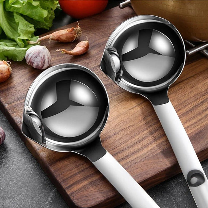 Stainless Steel Grease & Oil Filter Spoon