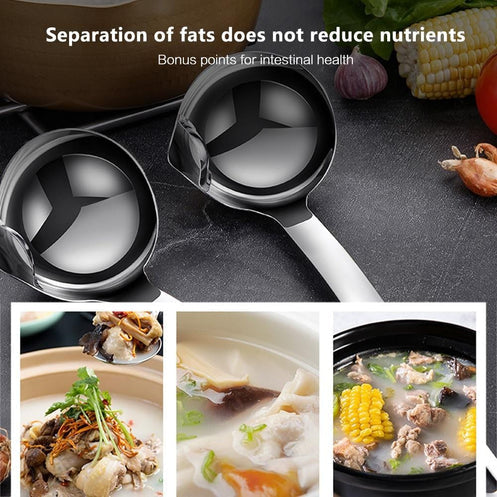 Stainless Steel Grease & Oil Filter Spoon